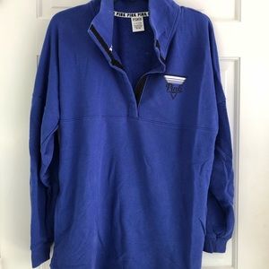 PINK Half-Snap Pullover